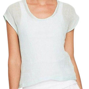 Eileen Fisher Organic Linen Gauze Aurora Blouse